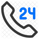 24 Stunden Service  Symbol