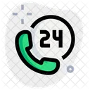 24 Stunden Service  Symbol