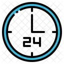 24 Stunden Service  Symbol