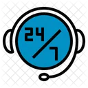 24 Stunden Support  Symbol