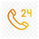 24 Stunden Support  Symbol