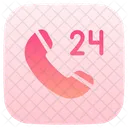 24 Stunden Support 24 Stunden Stunden Support Symbol