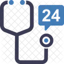 24 X 7 Medical Service  Icon