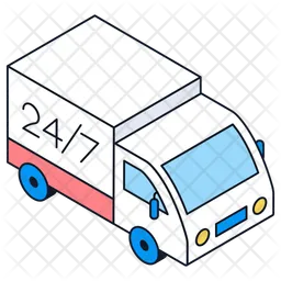 24/7 Delivery Services  Icon