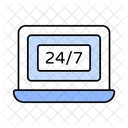 247 Services Helpline Support Icon