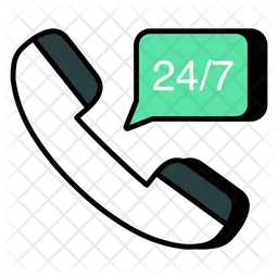 24/7Hr Call  Icon
