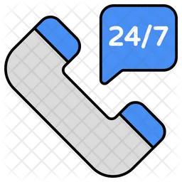 24/7Hr Call Service  Icon