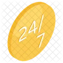 24/7Hr Service  Icon