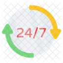 24/7Hr Service  Icon