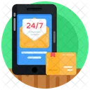 Delivery Service 24 H Delivery 247 Hr Services Icon