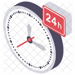 24h Work  Icon