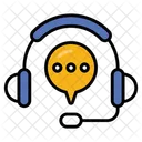 Telephone Center Assistant Icon