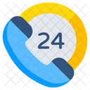 24Hr Service  Icon
