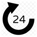 24Hr Service  Icon