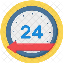 24hr Services  Icon