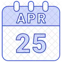 25 April  Icon