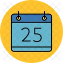 25 calendar  Icon