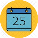 25 calendar  Icon