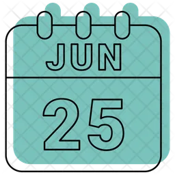 25 de junio  Icono