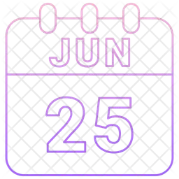 25 de junio  Icono