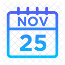 25 de noviembre  Icono