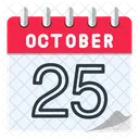 25 de outubro  Ícone
