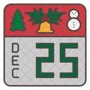 25 de diciembre  Icono