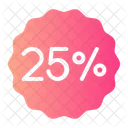 Percent Discount Percentage 아이콘