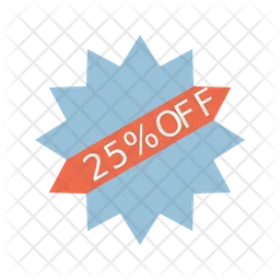 25% off  Icon