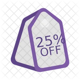 25% offer tag  Icon