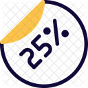 Percent Label Icon