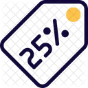 Percent Tag Icon