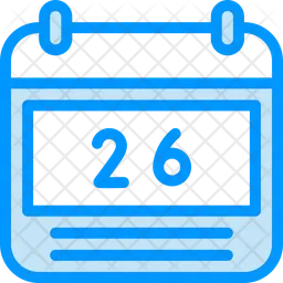 26 date  Icon