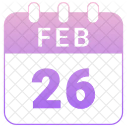 26 de febrero  Icono