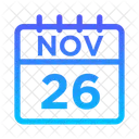 26 de noviembre  Icono