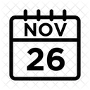 26 de noviembre  Icono