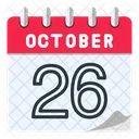 26 de outubro  Ícone
