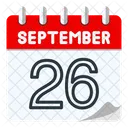 26 de setembro  Ícone