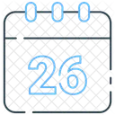 Day Date Calendar Icon