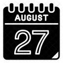 27 de agosto  Icono