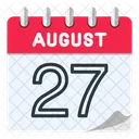 27 de agosto  Icono