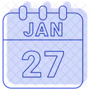 27 de enero  Icono