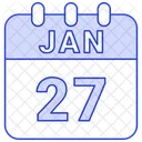 27 de enero  Icono