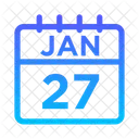 27 de enero  Icono