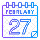 27 de febrero  Icono