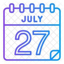 27 de julho  Ícone