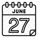 27 de junio  Icono