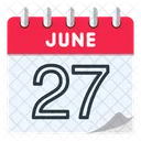 27 de junio  Icono