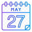 27 de maio  Ícone