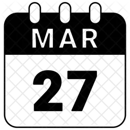 27 de marzo  Icono